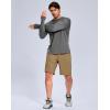 imageG Gradual Mens Shorts 7 5 9 Lightewight Casual Shorts for Men Hiking Golf Shorts with 3 Zipper PocketsDark Khaki