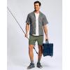 imageG Gradual Mens Shorts 7 5 9 Lightewight Casual Shorts for Men Hiking Golf Shorts with 3 Zipper PocketsGrey Sage