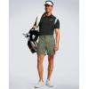 imageG Gradual Mens Shorts 7 5 9 Lightewight Casual Shorts for Men Hiking Golf Shorts with 3 Zipper PocketsGrey Sage