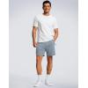 imageG Gradual Mens Shorts 7 5 9 Lightewight Casual Shorts for Men Hiking Golf Shorts with 3 Zipper PocketsLight Grey