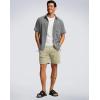 imageG Gradual Mens Shorts 7 5 9 Lightewight Casual Shorts for Men Hiking Golf Shorts with 3 Zipper PocketsLight Khaki
