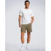 imageG Gradual Mens Shorts 7 5 9 Lightewight Casual Shorts for Men Hiking Golf Shorts with 3 Zipper PocketsMedium Khaki