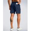 imageG Gradual Mens Shorts 7 5 9 Lightewight Casual Shorts for Men Hiking Golf Shorts with 3 Zipper PocketsNavy
