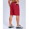 imageG Gradual Mens Shorts 7 5 9 Lightewight Casual Shorts for Men Hiking Golf Shorts with 3 Zipper PocketsRed