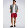 imageG Gradual Mens Shorts 7 5 9 Lightewight Casual Shorts for Men Hiking Golf Shorts with 3 Zipper PocketsRed