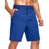 imageG Gradual Mens Shorts 7 5 9 Lightewight Casual Shorts for Men Hiking Golf Shorts with 3 Zipper PocketsRoyal Blue