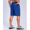 imageG Gradual Mens Shorts 7 5 9 Lightewight Casual Shorts for Men Hiking Golf Shorts with 3 Zipper PocketsRoyal Blue