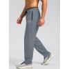 imageG Gradual Mens Sweatpants Mesh Lightweight with Zip Pockets Breathable Quick Dry Athletic Pants for Workout RunningLight Slate Grey