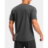 imageG Gradual Mens Workout Shirts Quick Dry Athletic Running TShirts Lightweight Moisture Wicking Short Sleeve Sports Gym TopsDark Grey Heather
