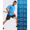imageG Gradual Mens Workout Shirts Quick Dry Athletic Running TShirts Lightweight Moisture Wicking Short Sleeve Sports Gym TopsSky Blue Heather