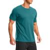 imageG Gradual Mens Workout Shirts Quick Dry Athletic Running TShirts Lightweight Moisture Wicking Short Sleeve Sports Gym TopsTeal