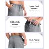 imageG Gradual Mens Yoga Sweatpant Lounge Casual Pants Open Bottom Straight Leg Athletic Sweat Pants with PocketsHeather Grey