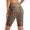 imageG Gradual Womens 9 High Waisted Swim Board Shorts Tummy Control Swimsuit Bottoms for Women with Liner PocketsLeopard