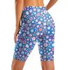 imageG Gradual Womens 9 High Waisted Swim Board Shorts Tummy Control Swimsuit Bottoms for Women with Liner PocketsSun Flower