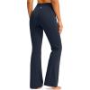imageG Gradual Womens Flare Leggings Crossover Yoga Pants 2930532 High Waist Bell Bottom Pants for Women with PocketsNavy