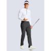 imageMens Golf Pants  303234 Slim Fit Stretch Lightweight Dress Pants for Men with Zipper Pockets Casual WorkBlack
