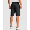 imageMens Golf Shorts with 5 Pockets 11 Inseam Stretch Quick Dry Casual Work Dress Shorts for MenBlack