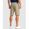 imageMens Golf Shorts with 5 Pockets 11 Inseam Stretch Quick Dry Casual Work Dress Shorts for MenMountain Olive