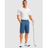 imageMens Golf Shorts with 5 Pockets 11 Inseam Stretch Quick Dry Casual Work Dress Shorts for MenSlate Blue