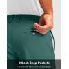 imageMens Golf Shorts with 5 Pockets 11 Inseam Stretch Quick Dry Casual Work Dress Shorts for MenSpruce Green