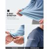 imageMens Sun Protection Long Sleeve Shirts UPF 50Gradient Blue Grey