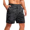 imageG Gradual Mens Casual Shorts 7 9 5 Lightweight 4 Pockets Stretch QuickDry Summer Shorts for Golf Work Hiking TripsBlack Camo