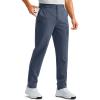 imageG Gradual Mens Golf Pants with 5 Pockets 303234 Lightweight Quick Dry Stretch Work Dress Pants Casual Slacks for MenDusty Blue