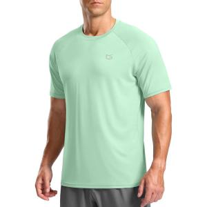 imageG Gradual Mens Athletic Workout TShirts Moisture Wicking Cooling Running Shirts Short Sleeve Performance Tee for Gym TennisMint Green
