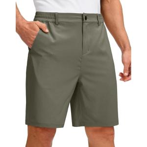 imageG Gradual Mens Golf Shorts with 5 Pockets 9 Light Weight Stretch Quick Dry Casual Dress Work Shorts for MenSage