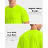 imageG Gradual Mens Athletic Workout TShirts Moisture Wicking Cooling Running Shirts Short Sleeve Performance Tee for Gym TennisFluorescent Green