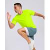 imageG Gradual Mens Athletic Workout TShirts Moisture Wicking Cooling Running Shirts Short Sleeve Performance Tee for Gym TennisFluorescent Green