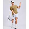 imageG Gradual Mens Athletic Workout TShirts Moisture Wicking Cooling Running Shirts Short Sleeve Performance Tee for Gym TennisKhaki