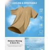 imageG Gradual Mens Athletic Workout TShirts Moisture Wicking Cooling Running Shirts Short Sleeve Performance Tee for Gym TennisKhaki