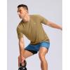 imageG Gradual Mens Athletic Workout TShirts Moisture Wicking Cooling Running Shirts Short Sleeve Performance Tee for Gym TennisKhaki