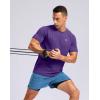 imageG Gradual Mens Athletic Workout TShirts Moisture Wicking Cooling Running Shirts Short Sleeve Performance Tee for Gym TennisPurple