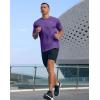imageG Gradual Mens Athletic Workout TShirts Moisture Wicking Cooling Running Shirts Short Sleeve Performance Tee for Gym TennisPurple