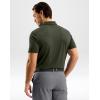 imageG Gradual Mens Golf Shirt Dry Fit Short Sleeve Polos Moisture Wicking Performance Polo Shirts for Men Athletic Tennis CasualArmy Green