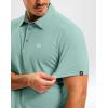 imageG Gradual Mens Golf Shirt Dry Fit Short Sleeve Polos Moisture Wicking Performance Polo Shirts for Men Athletic Tennis CasualJasmine Green