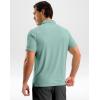 imageG Gradual Mens Golf Shirt Dry Fit Short Sleeve Polos Moisture Wicking Performance Polo Shirts for Men Athletic Tennis CasualJasmine Green