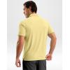 imageG Gradual Mens Golf Shirt Dry Fit Short Sleeve Polos Moisture Wicking Performance Polo Shirts for Men Athletic Tennis CasualLight Yellow