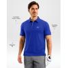 imageG Gradual Mens Golf Shirt Dry Fit Short Sleeve Polos Moisture Wicking Performance Polo Shirts for Men Athletic Tennis CasualRoyal Blue
