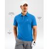 imageG Gradual Mens Golf Shirt Dry Fit Short Sleeve Polos Moisture Wicking Performance Polo Shirts for Men Athletic Tennis CasualSky Blue