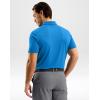 imageG Gradual Mens Golf Shirt Dry Fit Short Sleeve Polos Moisture Wicking Performance Polo Shirts for Men Athletic Tennis CasualSky Blue