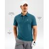 imageG Gradual Mens Golf Shirt Dry Fit Short Sleeve Polos Moisture Wicking Performance Polo Shirts for Men Athletic Tennis CasualTeal