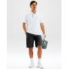 imageG Gradual Mens Golf Shirt Dry Fit Short Sleeve Polos Moisture Wicking Performance Polo Shirts for Men Athletic Tennis CasualWhite