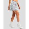 imageG Gradual 1618 Skorts for Woman Golf Skirt with 2 Pockets Stretchy High Waisted Builtin Shorts for Tennis Summer CasualAbstract Floral
