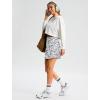 imageG Gradual 1618 Skorts for Woman Golf Skirt with 2 Pockets Stretchy High Waisted Builtin Shorts for Tennis Summer CasualAbstract Floral