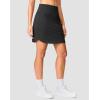 imageG Gradual 1618 Skorts for Woman Golf Skirt with 2 Pockets Stretchy High Waisted Builtin Shorts for Tennis Summer CasualBlack