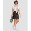 imageG Gradual 1618 Skorts for Woman Golf Skirt with 2 Pockets Stretchy High Waisted Builtin Shorts for Tennis Summer CasualBlack Camo