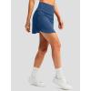 imageG Gradual 1618 Skorts for Woman Golf Skirt with 2 Pockets Stretchy High Waisted Builtin Shorts for Tennis Summer CasualBlue